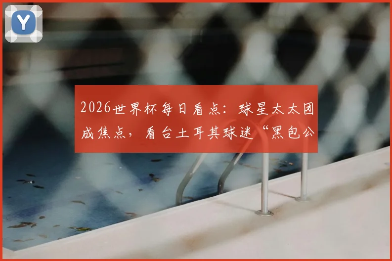 2026世界杯每日看点：球星太太团成焦点，看台土耳其球迷“黑包公”造型走红